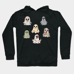 Cute Floral Ghosts Hoodie